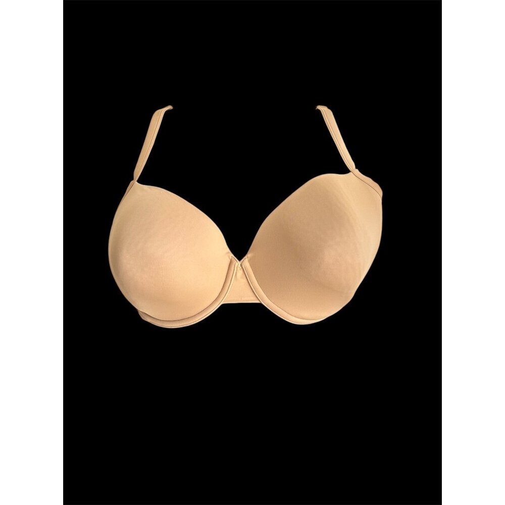 Womens Tan Underwire Bra 44DDD Adjustable Straps